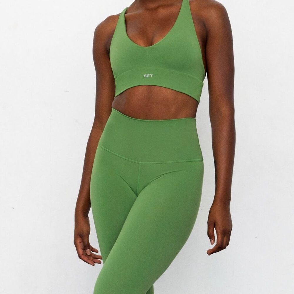 Set Active Luxform Racer V Bra and Leggings